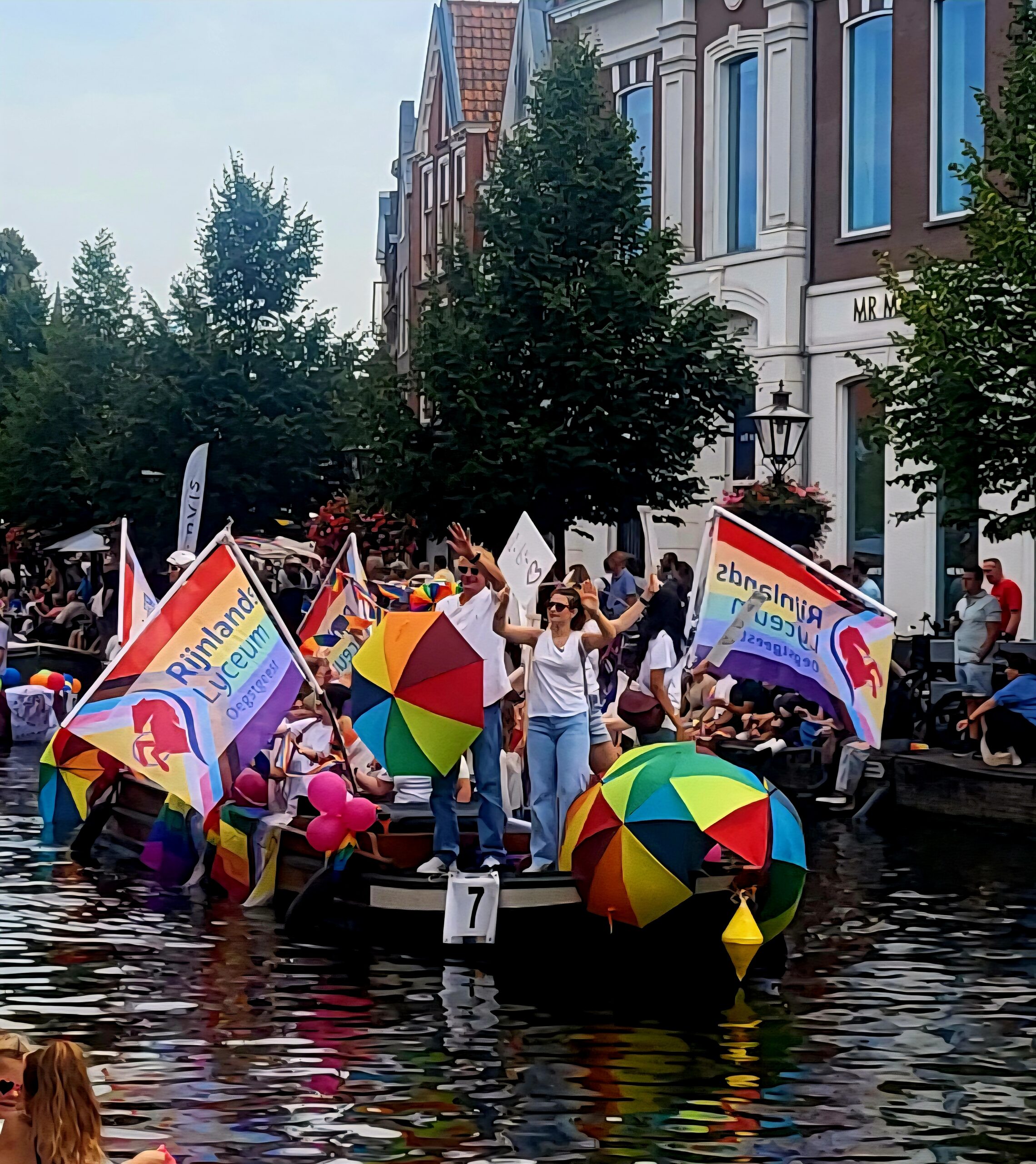 Pride Leiden - International school Rijnlands Lyceum Oegstgeest